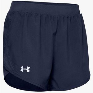 Under Armour Women’s Navy Blue/Dark Blue Heargear Loose Shorts XS